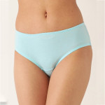 Women Pack of 3 Pure Cotton Solid Hipster Briefs